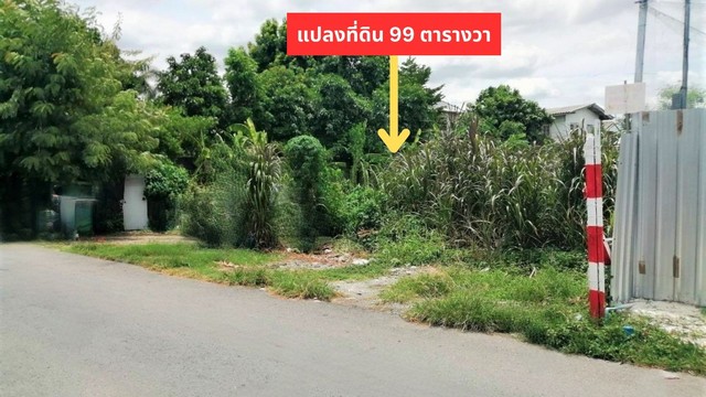 ขายที่ดิน ถมแล้ว 99 ตรว.ใกล้สนามบินดอนเมือง และ แนวรถไฟฟ้าสายสีแด