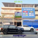 ขายตึกแถวถนนพุทธบูชา 42 ตร.ว. 3 ชั้น พร้อมดาดฟ้า ทุ่งครุ