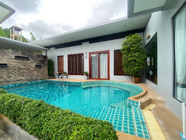 For Rent : Phuket Town, Private Pool Villa @Soi Suksanti 4, 3B4B