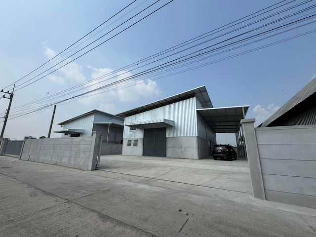 ให้เช่าโกดังพร้อมออฟฟิศ สร้างใหม่ ลำลูกกาคลอง7