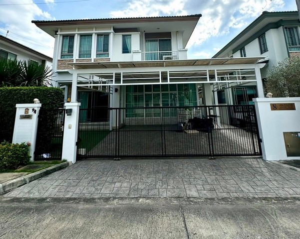 ขายบ้านเดี่ยว 2 ชั้น โครงการมัณฑนาเลค วัชรพล ถนนสุขาภิบาล5