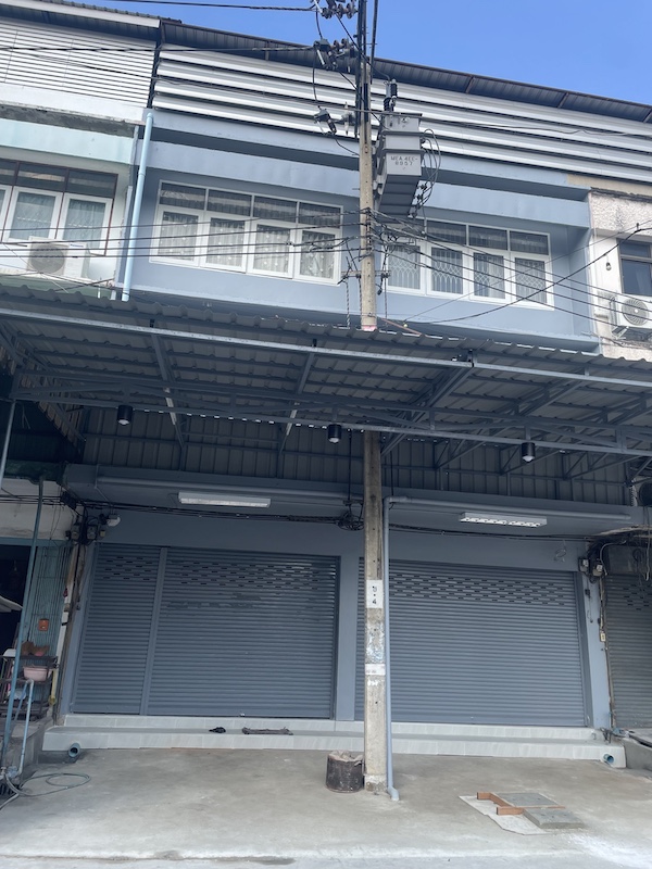 BH3498 ให้เช่าอาคารพาณิชย์ 2 ตึก 4ชั้น (3 ชั้น+โกดังชั้นบนสุด) ทำ