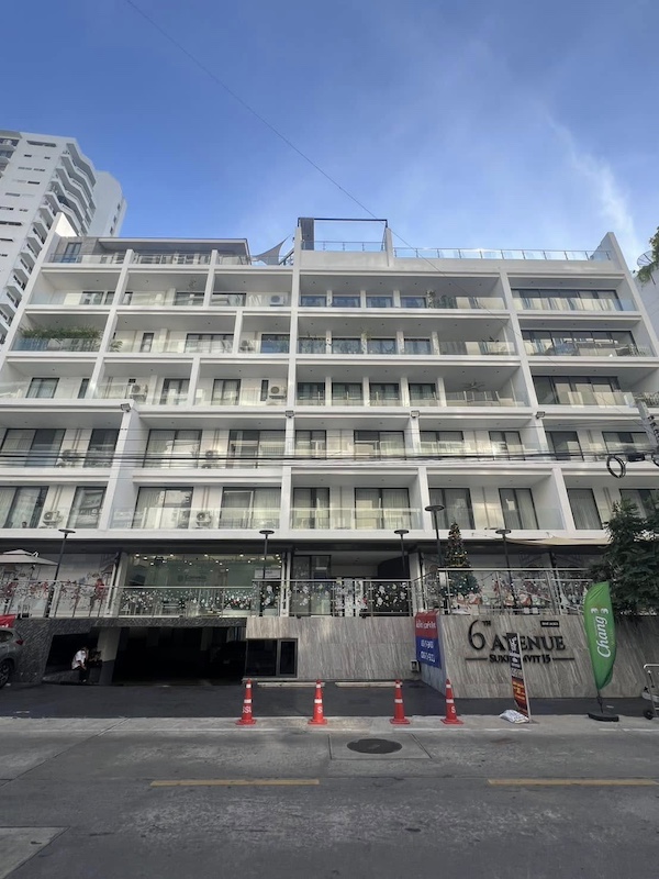 BH3501 ให้เช่าคอนโด ห้องสตูดิโอขนาด 30 ตร.ม. 6th Avenue Sukhumvit