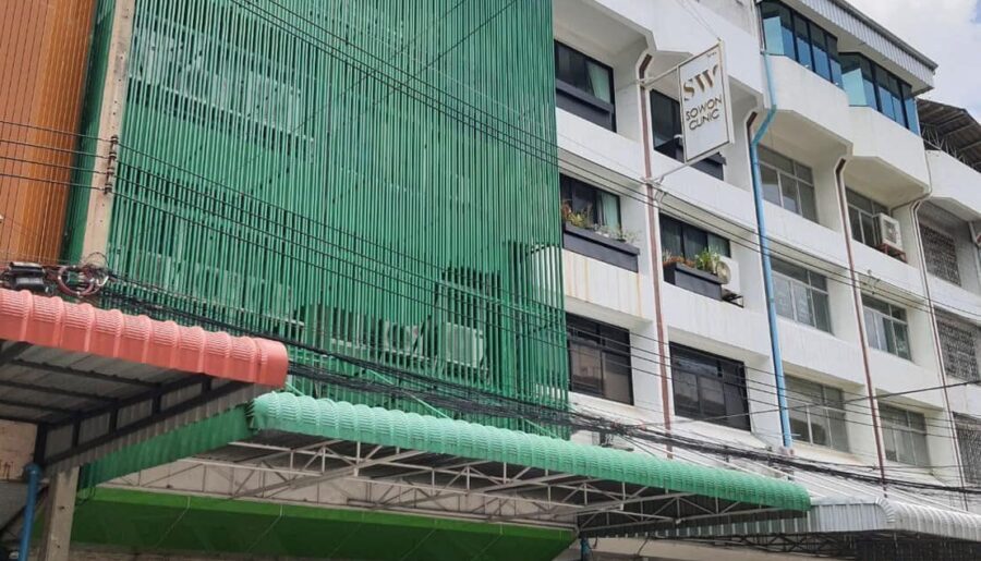 BH3503 ให้เช่าอาคารพาณิชย์ 5 ชั้น + ชั้นดาดฟ้า(มีหลังคา) มีลิฟต์