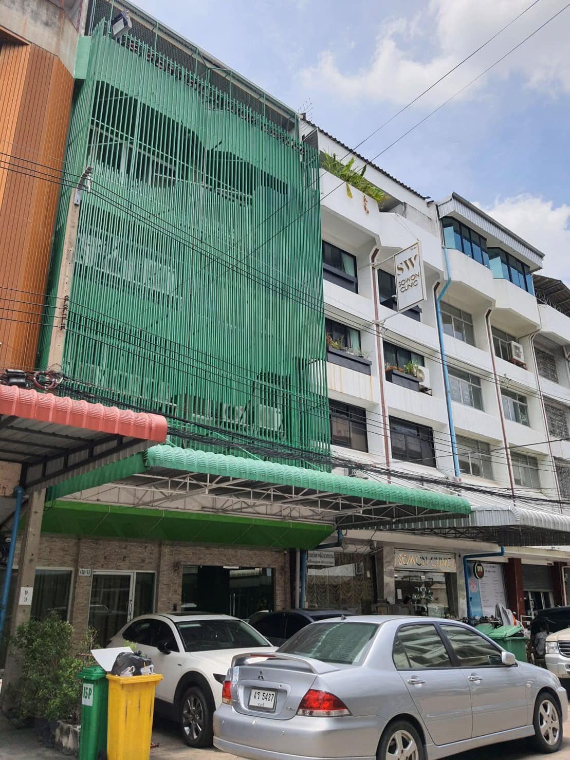 BH3503 ให้เช่าอาคารพาณิชย์ 5 ชั้น + ชั้นดาดฟ้า(มีหลังคา) มีลิฟต์