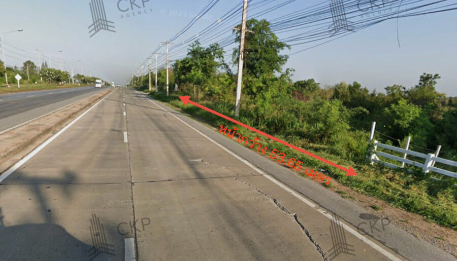 ที่ดินติดถนนมิตรภาพ อ.สูงเนิน ก่อนถึงตัวเมืองนครราชสีมา