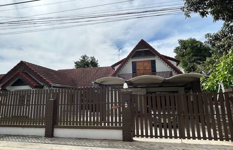 BS959 ขายด่วน บ้านเดี่ยว ชั้นครึ่ง หมู่บ้านริเวอร์ปาร์ค ลำลูกกา