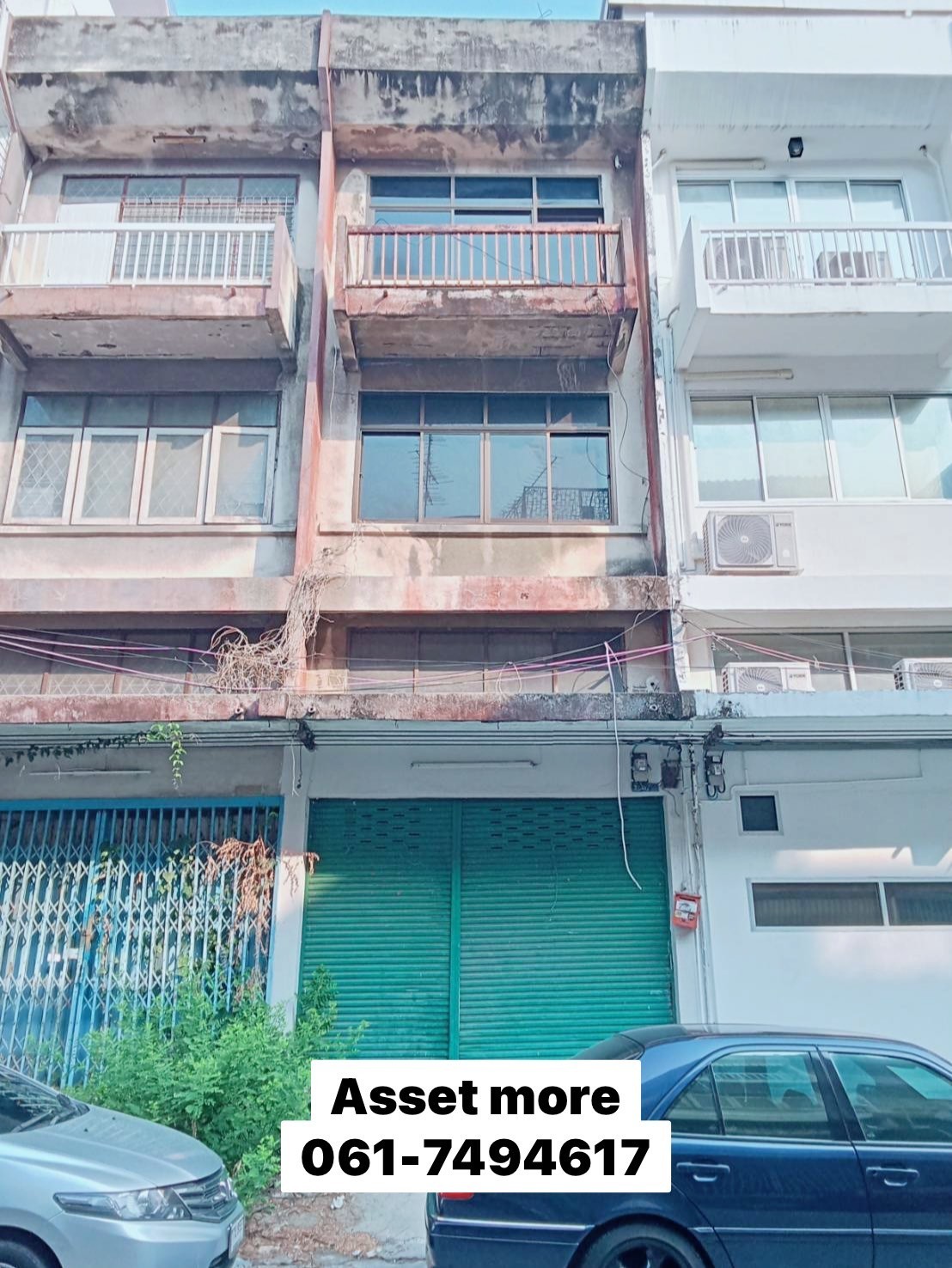 ให้เช่าอาคารพาณิชย์ 3.5 ชั้น ขนาด 19 ตรว พื้นที่ใช้สอย 120 ตรม.