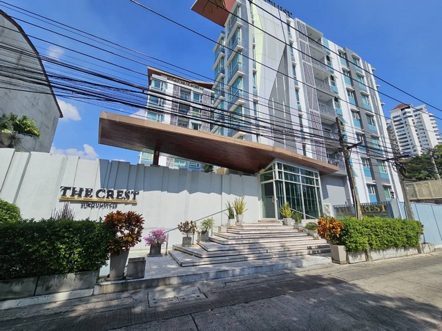 ขายคอนโดThe Crest Sukhumvit 49 ห้องถูกพร้อมเฟอร์