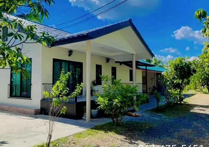 ขายบ้านสวน 2 ไร่ 1 งาน 28 ตรว. ต.ศรีนาวา อ.เมือง จ.นครนายก