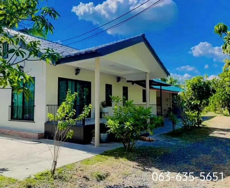 ขายบ้านสวน 2 ไร่ 1 งาน 28 ตรว. ต.ศรีนาวา อ.เมือง จ.นครนายก