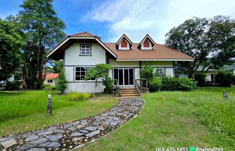 ขายบ้านสวนสไตล์อิงลิชคอทเทจ ต.บ้านพร้าว อ.บ้านนา จ.นครนายก