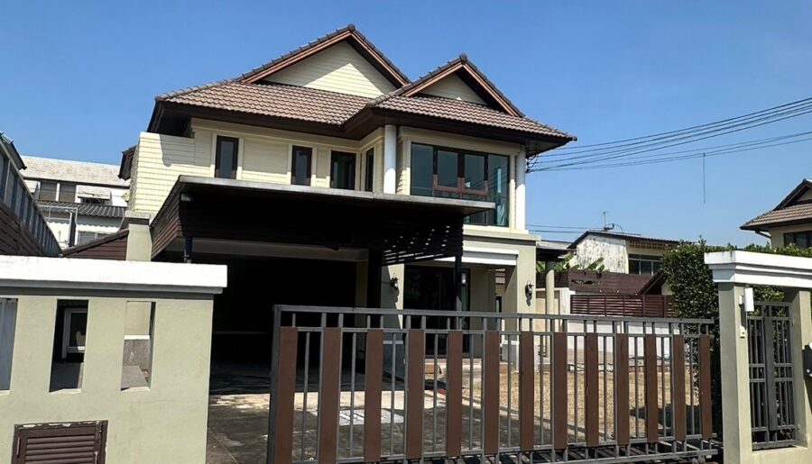 ✨ขายบ้านเดี่ยว หมู่บ้านอารียา สวนา 1 🏡 บ้านสวย ติดถนนเกษตร-นวมินทร์ เดินทางสะดวกมาก ทำเลดีมาก