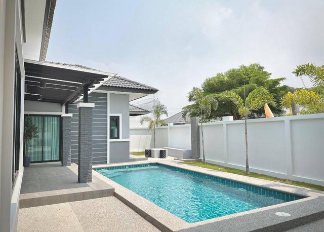 ขาย บ้านพูลวิลล่า ตกแต่งพร้อมอยู่ ห้วยใหญ่