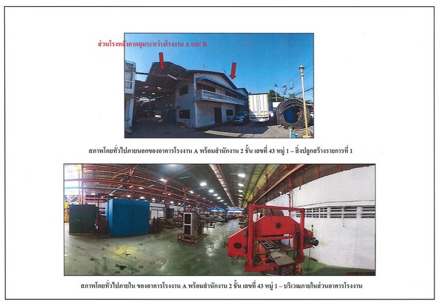 ขายที่ดินพร้อมสิ่งปลูกสร้าง และสิ่งพัฒนาควบบนที่ดิน 9-1-8 ไร่