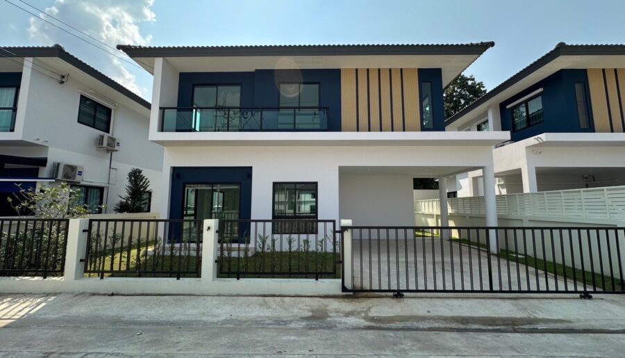 BH3536 ให้เช่าบ้านเดี่ยว 2 ชั้น บ้านซีพีเอ็น นิน วงแหวน ลำลูกกา ค