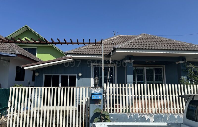 ขายบ้านเดี่ยว ในเมืองลำพูน ใกล้ รพ.ลำพูน รีโนเวทเรียบร้อ