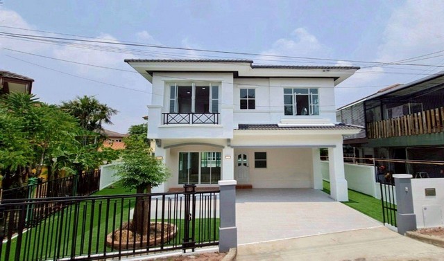 หมู่บ้านปาริชาต 345 บ้านเดี่ยว ทำเลติวานนท์ วงแหวน ราชพฤกษ์