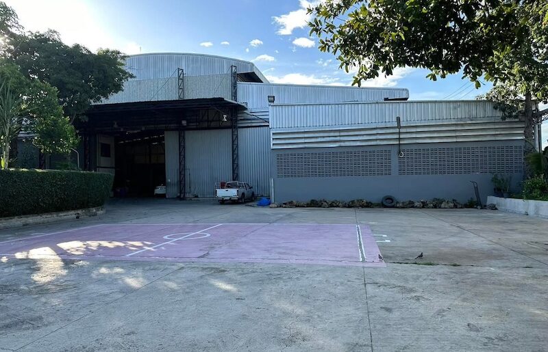 BST843 ให้เช่าโรงงานและโกดังพื้นที่ใช้สอย 3,500ตร.ม.บางบัวทอง นนท