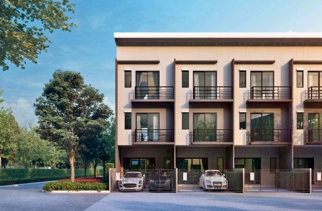 ให้เช่า ทาว์โฮม 3ชั้น โครงการบ้านกลางเมืองรามอินทรา เหมาะทั้งทำ o