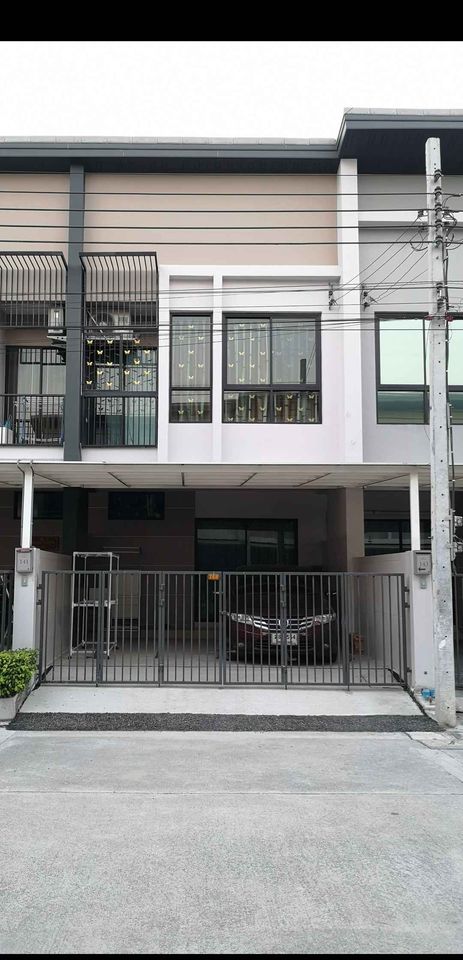 BH1155 ขายทาวน์โฮม 2 ชั้น หมู่บ้านไทม์โฮม 2 เขตประเวศ กรุงเทพ