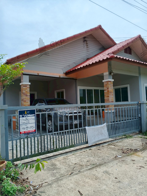 บ้านเดี่ยว 63 ตร.วา ใกล้ถนนเชิงเนิน-ซากบก ไม่ไกลตัวอำเภอเมืองระยอ