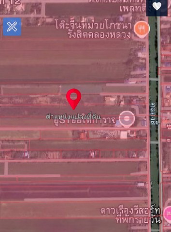 ขายด่วน ที่ดินคลองสี่ 16-1-96 ไร่ ติดถนนเลียบคลองสี่ คลองสี่ ปทุม