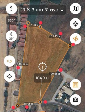 ขายด่วน ที่ดินกำแพงแสน13-3-30 ไร่ ติดโลตัสสาขากำแพงแสน จ.นครปฐม