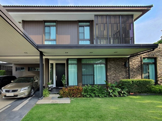 ให้เช่าบ้านเดี่ยว 2 ชั้น มัณฑนา เลค วัชรพล ติดถนนสุขาภิบาล5