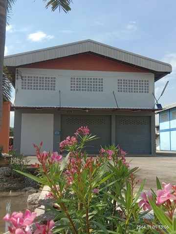 ให้เช่าโรงงานพร้อมออฟฟิศ พื้นที่สีม่วง ย่านลาดหลุมแก้ว ติดถนนสาย