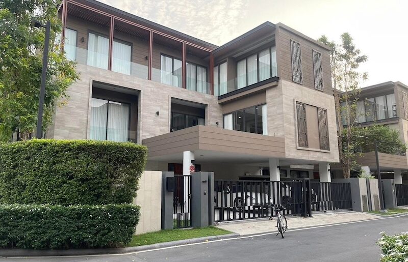 BH3550 ขายและให้เช่าบ้านเดี่ยว 3ชั้นVana Residence กรุงเทพกรีฑาตั