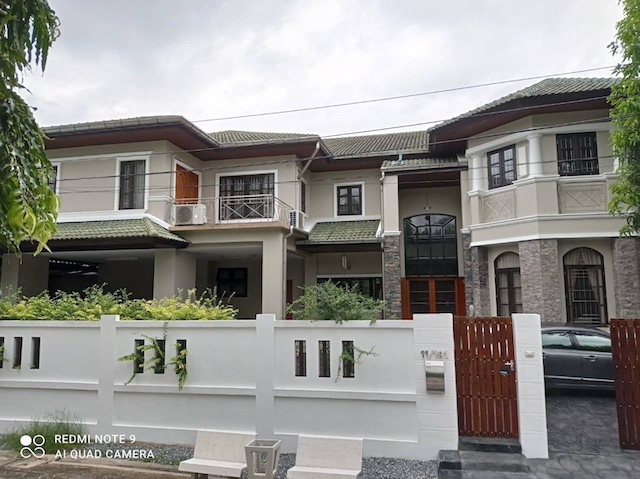 BH3552 ให้เช่าบ้านเดี่ยวหลังมุม 2 ชั้น หมู่บ้านสราสินีเพลส พหลโยธ