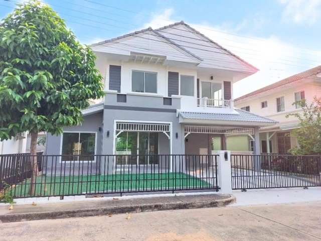 บ้านเดี่ยวแต่งใหม่ ชัยพฤกษ์ บางใหญ่ 56.00 ตร.ว. ใกล้รถไฟฟ้าสายสี