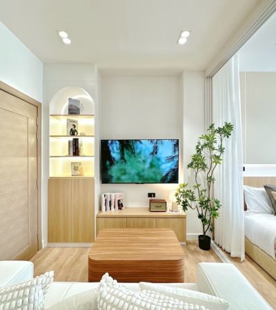 ศรีธนาคอนโด 1 ห้องรีโนเวทใหม่ วิวดอย เดินไปนิมมานห้างเมญ่าได้ ใกล