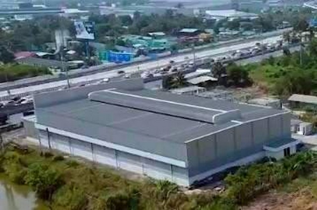 ให้เช่าโรงงานโกดังศรีราชาชลบุรี 4 ไร่ 4000 ตรม.