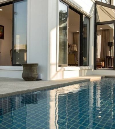 บ้านพูลวิลล่าหรูส่วนตัว วิวทุ่งนาและดอยสุเทพ ใกล้เซ็นทรัล เชียงให