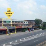 ขาย ตึก 2 คูหา ทำเลดี ติดถนน 345 ปากเกร็ด ราชพฤกษ์ นนทบุรี