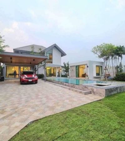 พูลวิลล่าในโครงการ @สันนาเม็ง สันทราย น้ำไม่ท่วม พร้อมอยู่ ราคาด