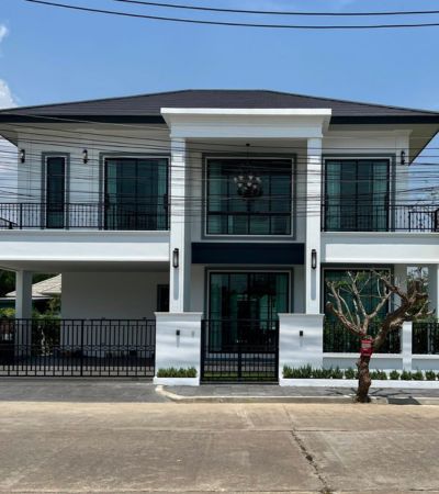 บ้านเดี่ยวพูลวิลล่าส่วนตัว ใกล้กาดฝรั่ง บ้านใหม่ พร้อมระบบสมาร์ทโ