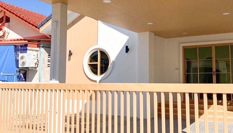 ขายบ้านเดี่ยวชั้นเดี่ยว สไตล์มินิมอล หมู่บ้านอิงฟ้านาเมืองอุบล