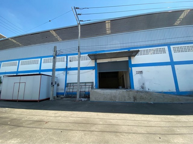 ให้เช่าโกดังขนาด 650 ตรม มีออฟฟิศ มีห้องน้ำ ย่านบางปลา