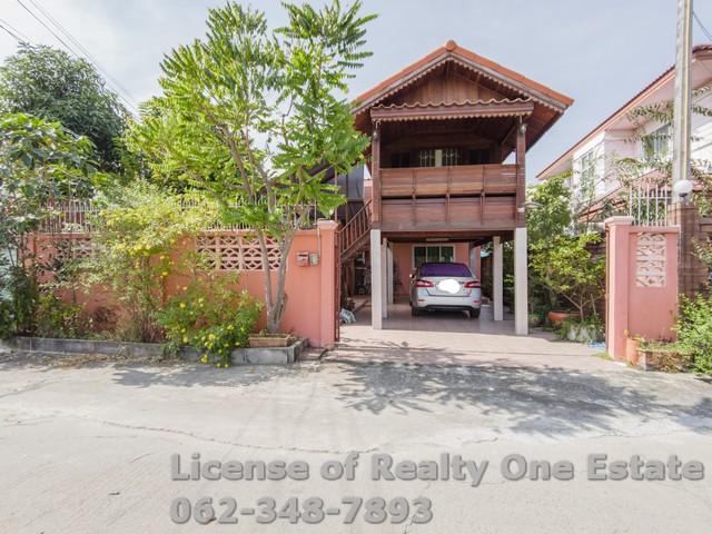 ขาย บ้านเดี่ยว บางบัวทอง ถนน345 บ้านพร้อมอยู่ ไม่มีค่าส่วนกลาง