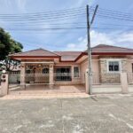 บ้านเดี่ยวชั้นเดียว สะอาดน่าอยู่ ร่มรื่น หลังมุม