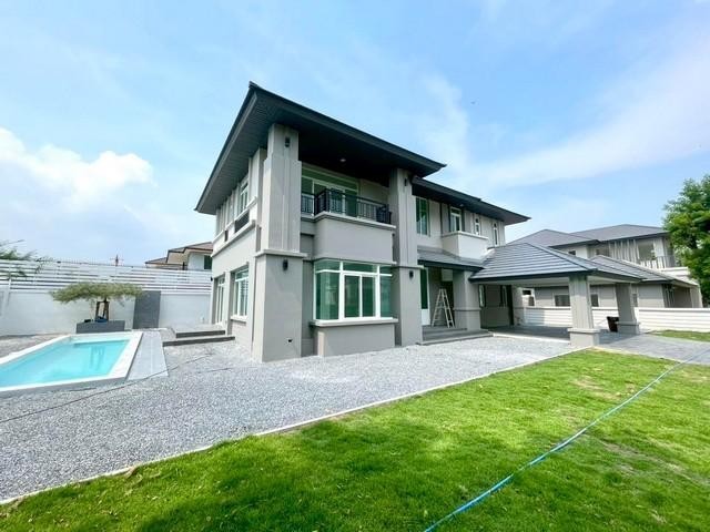 บ้านเดี่ยว พร้อมสระว่ายน้ำ หมู่บ้านณุศาศิริ ซิตี้ พระราม2 ย่าน กม