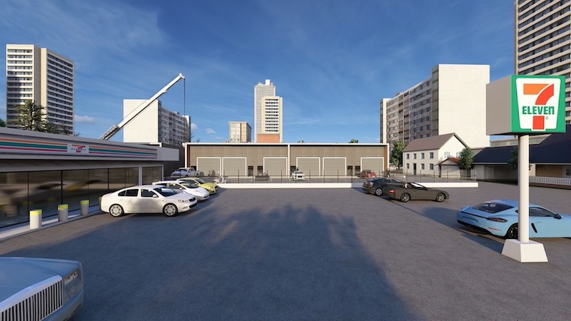 BST854 ให้เช่าโกดังพร้อมออฟฟิศ สุขุมวิท 93 ใกล้ BTS บางจาก