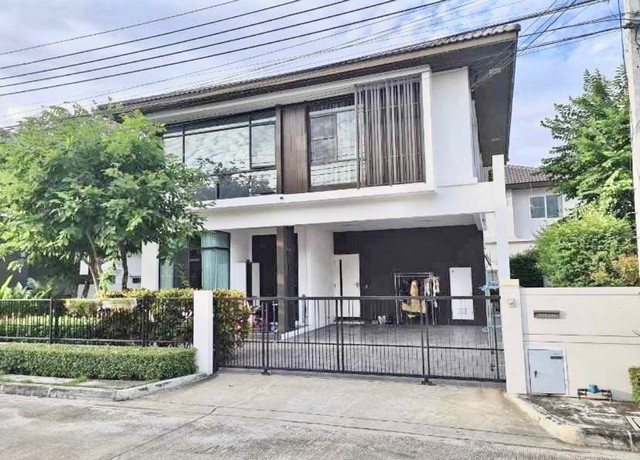 ให้เช่า บ้านเดี่ยวมัณฑนาเลควัชรพล โครงการ 2 บ้านพร้อมเฟอร์นิเจอร์