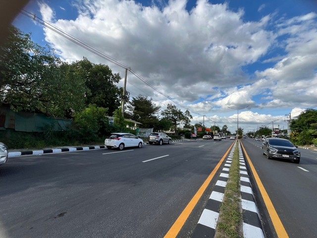 ที่ดินใจกลางหนองมน ด้านหน้า ติดถนนเลี่ยงตลาดหนองมน-ถนนข้าวหลาม