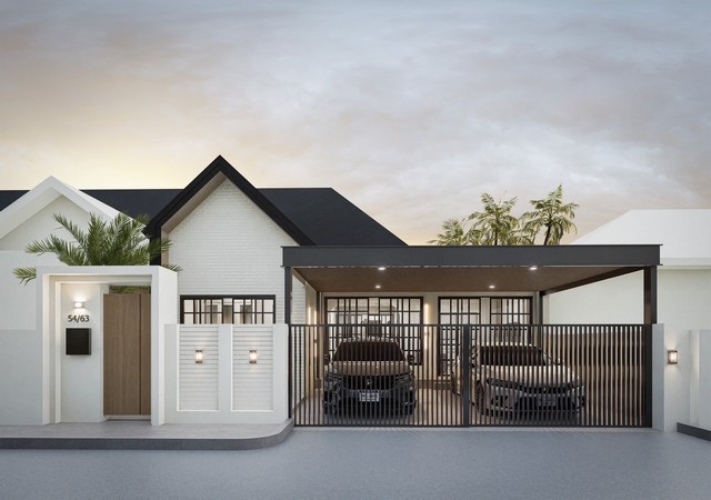 มบ.พร้อมพันธุ์ป่าคลอกภูเก็ต บ้านแฝดสร้างใหม่ 40วา 3นอน 2น้ำ