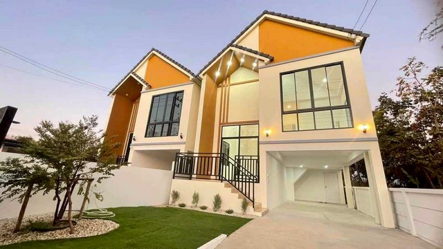 บ้านเดี่ยว ขอนแก่น ตกแต่งพร้อมเข้าอยู่ พื้นที่ใช้สอย 130 ตรม