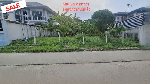 ขายที่ดินถมสูง 90 ตรว.ใกล้สนามบินดอนเมือง ดอนเมือง กรุงเทพ